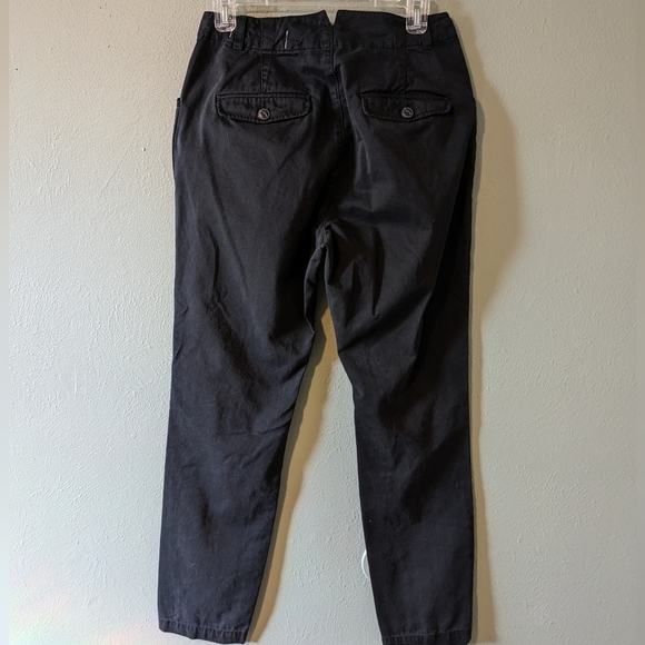 Rag & Bone Black Field Cotton Chino Relaxed Fit Pant Size 28 - Picture 9 of 14